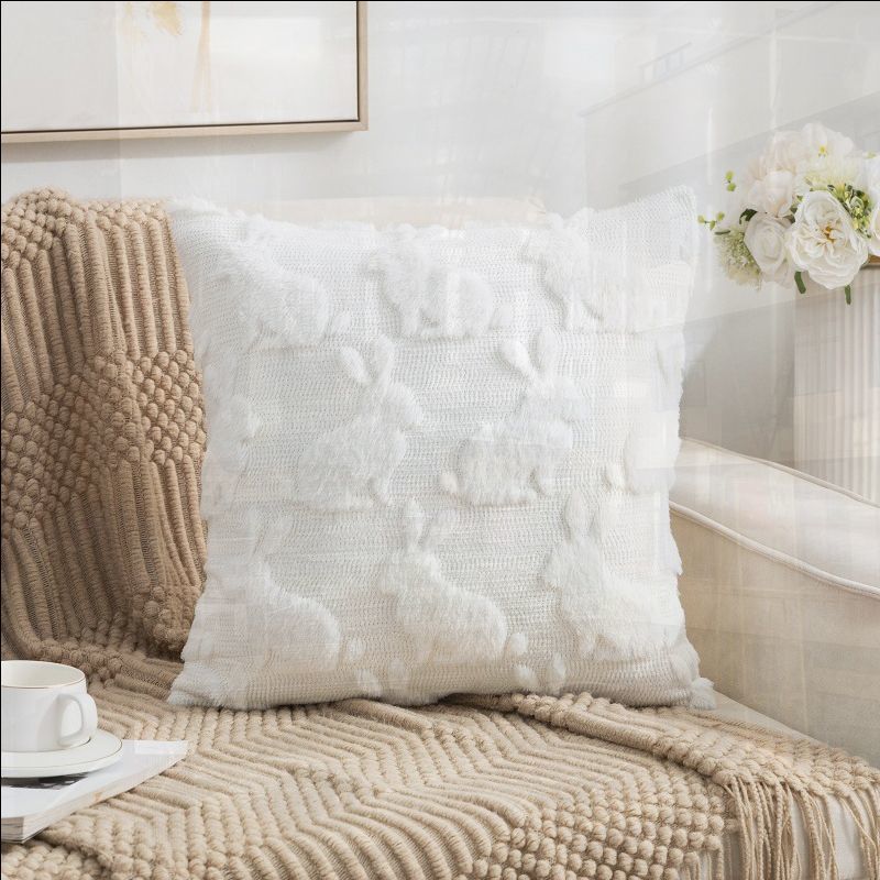 Husă de pernă 3D nouă, pluș jacquard matlasat, pentru canapea, dormitor, pernă, pernă pentru tăblie