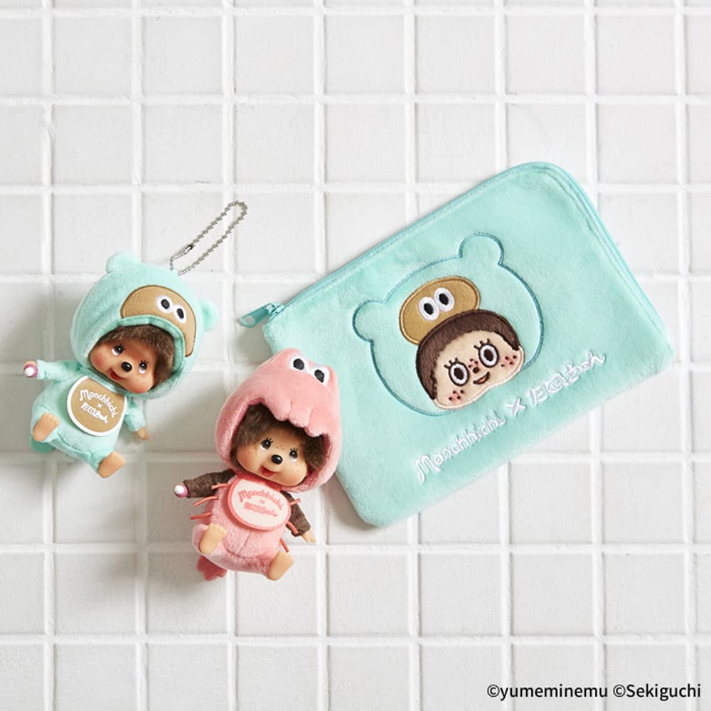 Sekiguchi Tanukyun x Monchhichi Multi Pouch 203789