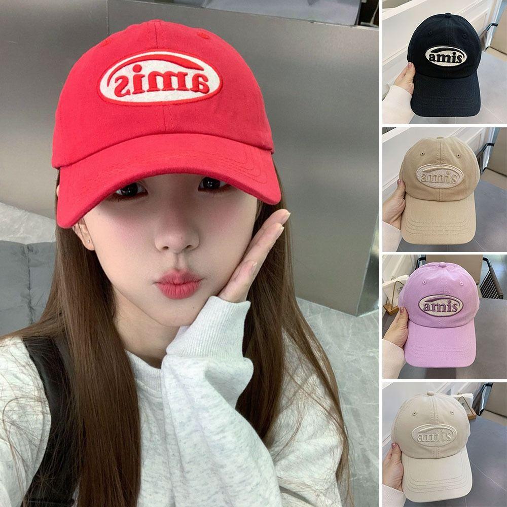 Embroidery Baseball Cap Cotton Sun Visors Casual Sun Cap for Men Women