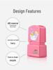 Custom Waterproof Name Stamp and Sticker Set for Children