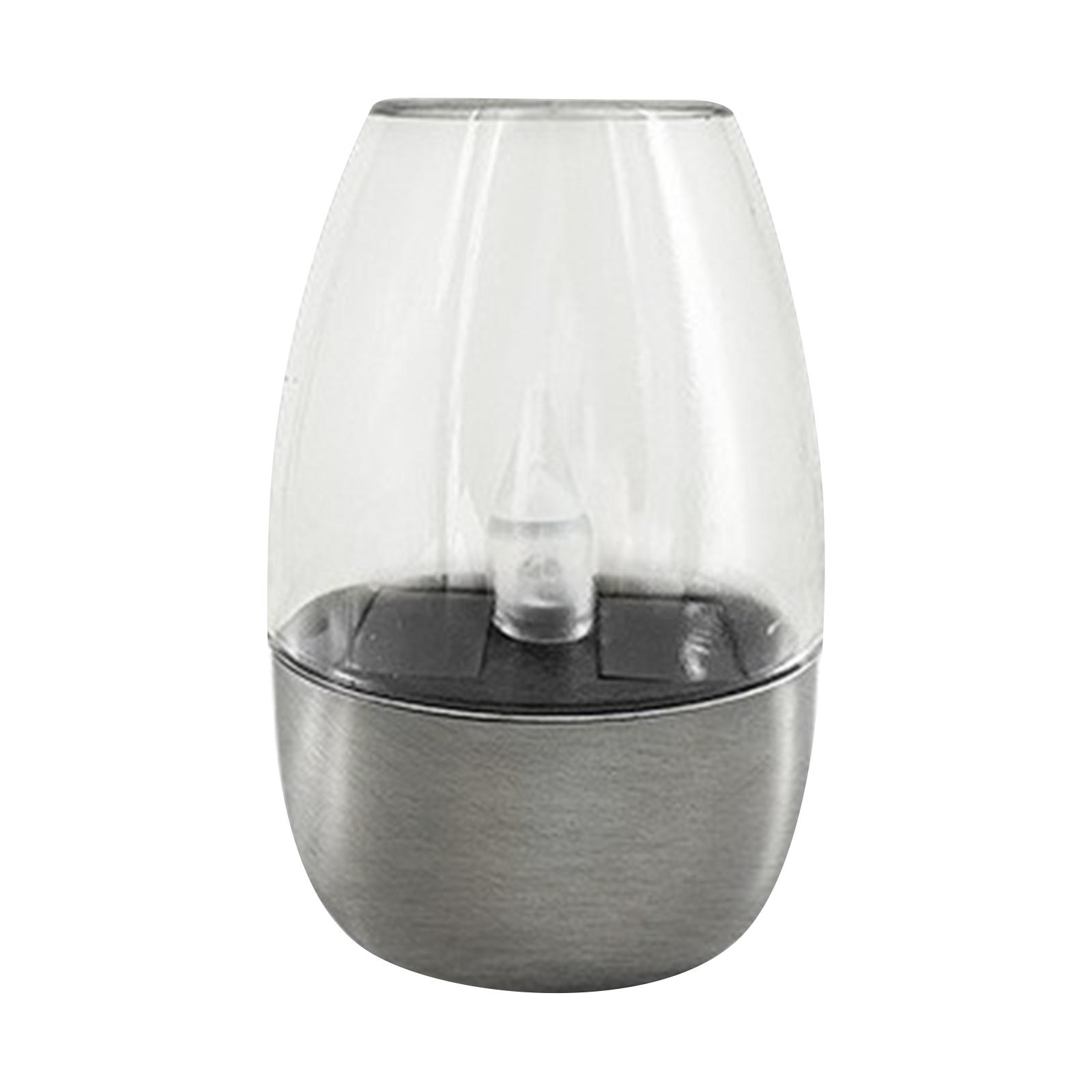 

Solar Candle Lights, Table Lamp, Wine Glass Candle Lights, Portable Candle Lights, Led Night Light, Solar-Powered Candle Lamps For Indoor One Size
