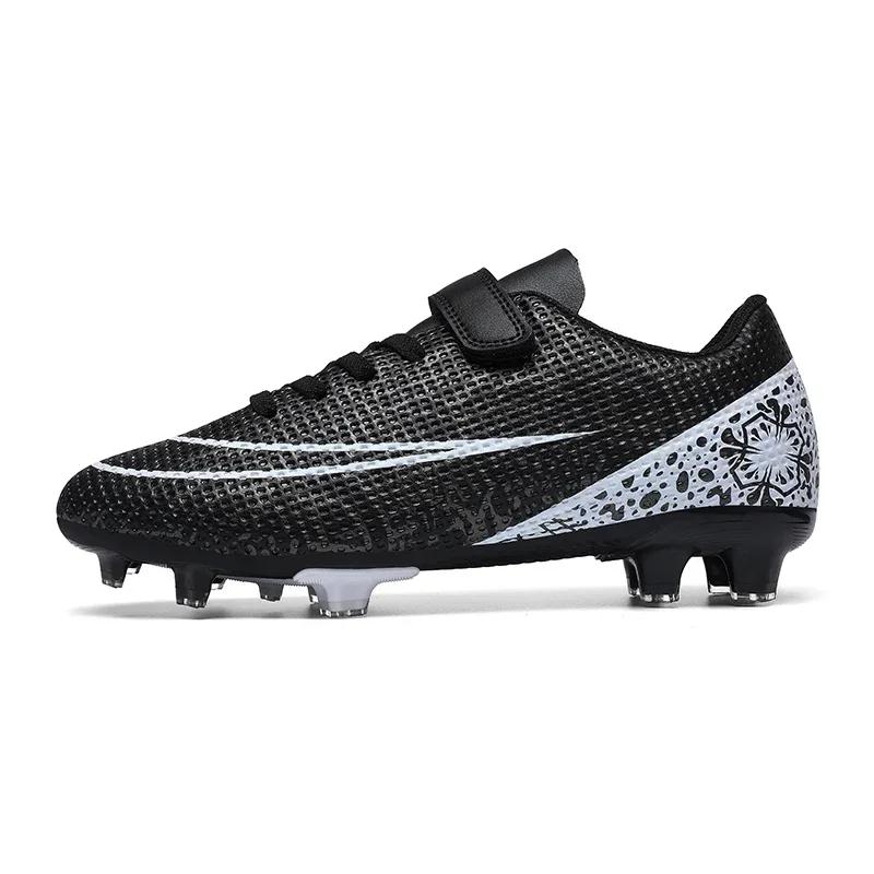 

Children Society Football Shoes Students Training TF/FG Unisex Boys Soccer Shoes Original Sneaker Ultralight Kids Football Boots 28