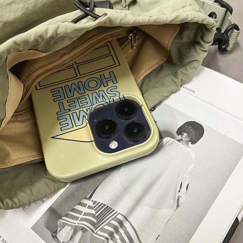 Drawstring Mobile Phone Bag Women's Crossbody Bag Sports Shoulder sportsBag