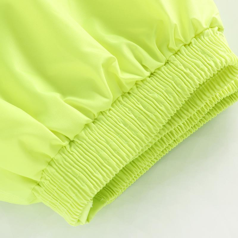 Reflective Split Raincoat & Pants Set for Adults - Unisex Cycling & Motorcycle Gear