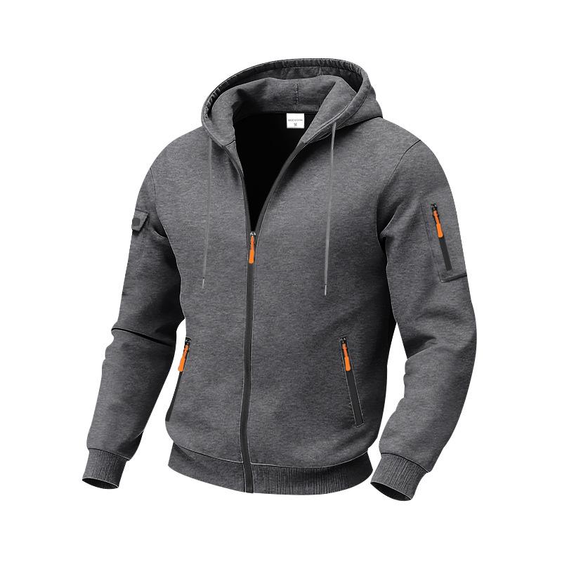 2025 Autumn and Winter New Loose and Fashionable Zipper Casual Long-sleeved Sweatshirt