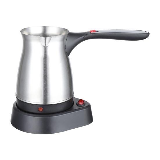 Stainless Steel Electric Coffee Pot 0.5L Large Capacity Coffee Maker Wax Melting Pot Heat-Resistant Handle Drip-Free Pour