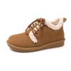 Retro Thickened Cotton Shoes Warm and Velvet Winter Thick-soled New Versatile Super Soft and Cold-proof Fluffy Shoes