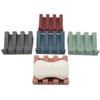 2PCS Silicone Soap Dish Self-Draining Easy Cleaning Soap Storage Holder Countertop Organizer Keep Soap Dry Soap Box Bathroom