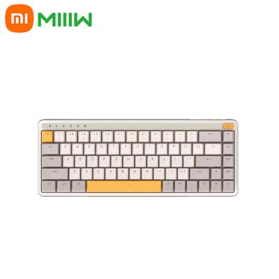 Xiaomi MIIIW ART sorozatú mechanikus billentyűzet, 68 billentyűs, hármas módú 2.4G/bluetooth/C típusú vezetékes Gateron G Pro kapcsoló, üzem közben cserélhető