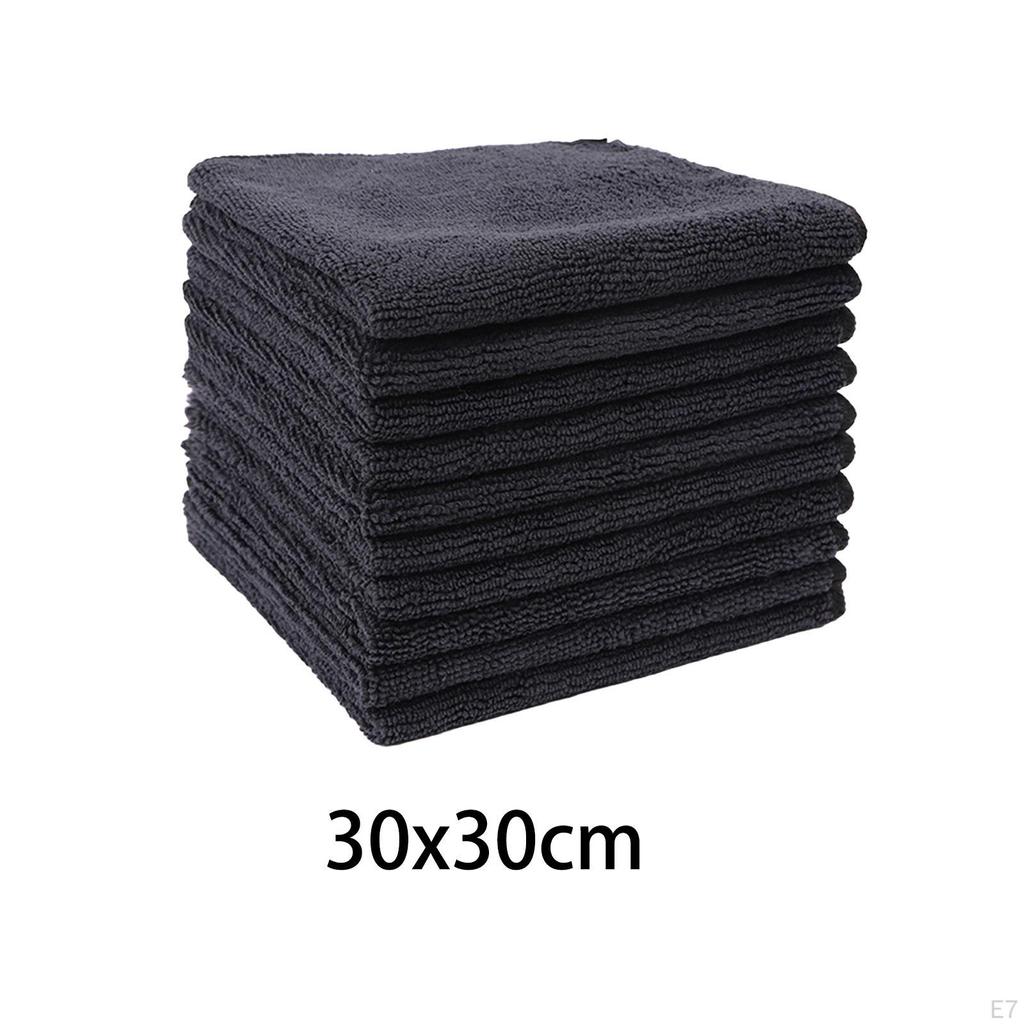 7 ks Čisticí hadřík z mikrovlákna Pratelný přenosný savý ručník na nádobí pro