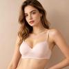 Seamless Silk Bra Women Wireless Bra Summer Thin Mulberry Silk Bra Push‑Up Bralette for Small Bust