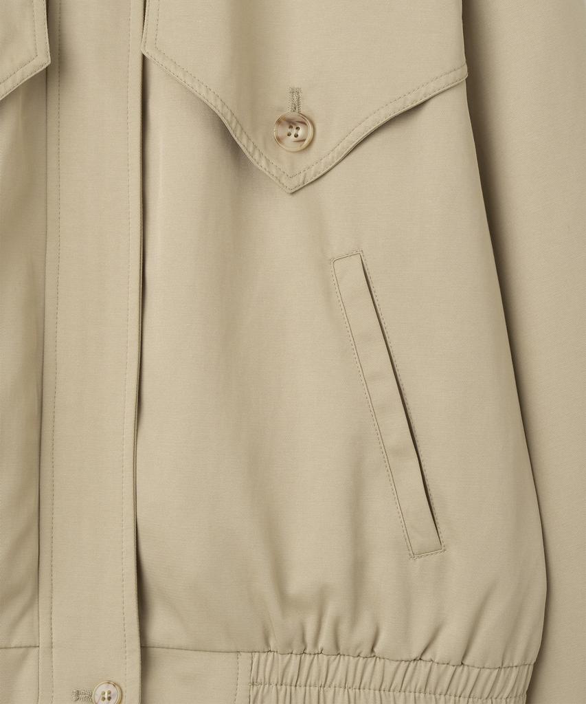 MILLO WOMEN Trench Bomber Jacket [Beige]