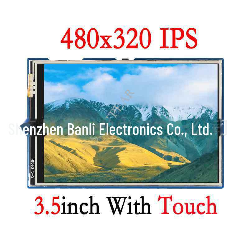 Raspberry Pi Pico 3.5" LCD Module, 65K Colors, 480×320 Pixels, SPI.