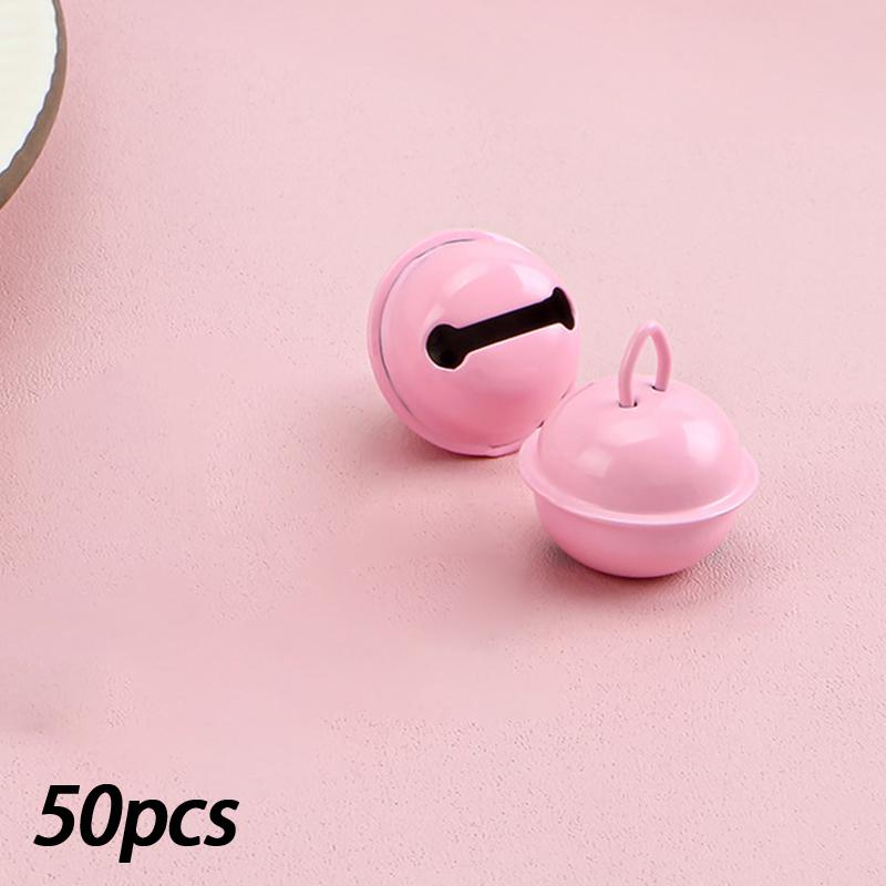 Clochettes Colorées 14/18/22mm Petit Pendentif Accessoires Porte-clés DIY Clochettes Rondes pour Animaux (50 pièces)