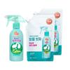Cotton Foot Let's Wash Your Feet Foot Shampoo 385ml (1 Grapefruit) + Refill 500ml (2 Grapefruits)