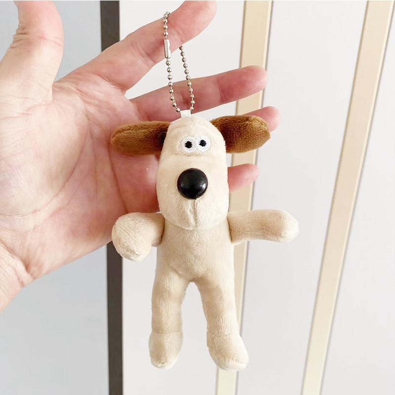 

Милая и симпатичная плюшевая кукла-собака директора, оптовая продажа, брелок, подвеска, кукла-девочка, подарок на день рождения, маленькая кукла 13cm коричневый