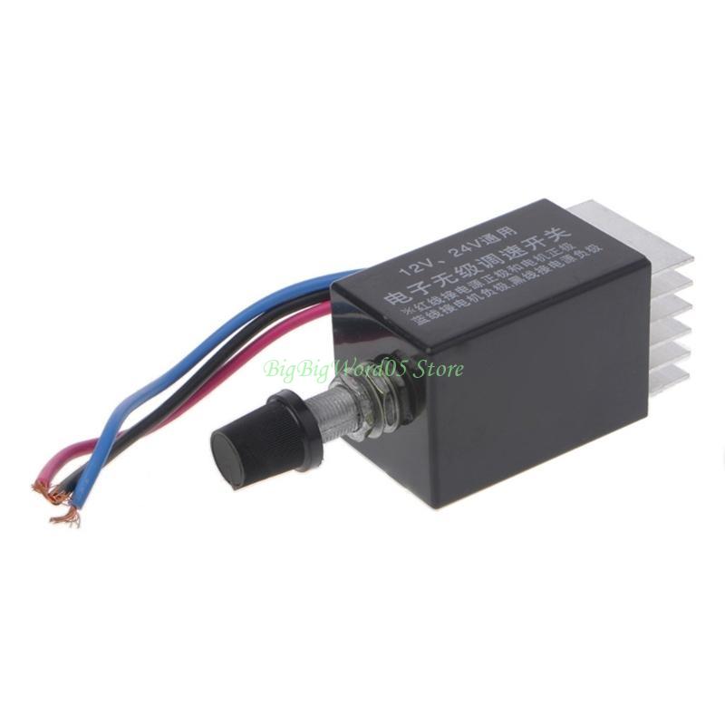 24TE Motor Speed Controller Switch Truck Fan Heater Control Defroster for DC 12V 24V
