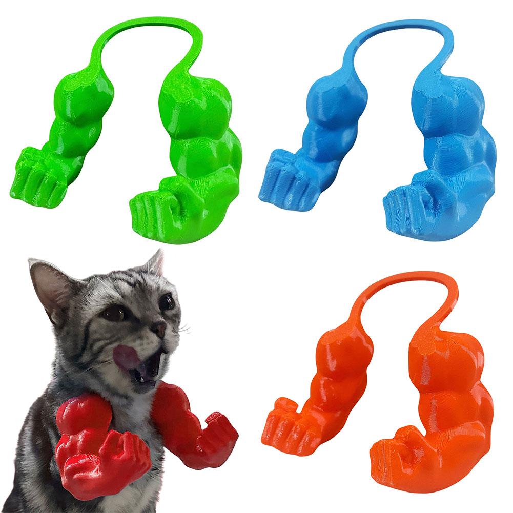 Neck Arm with Muscle 3D Printed Creative Giant Arm Pet Cosplay Costume Accessories for Halloween Birthday Party Supplies