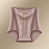 Lace Flower Postpartum Body Shaper High Waist Panties Tummy Control Underwear  Women
