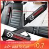 2025 Hot 2pcs Mazda Carbon Fiber Safety Seat Belt Cover Case Auto For CX5 CX30 CX8 CX3 Mazda2 6 5 Car Accessories