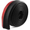 8.2FT Bumper Lip Stickers - 2.5M Car Front Bumper Lip Rubber Protectors - 60mm Width Strip
