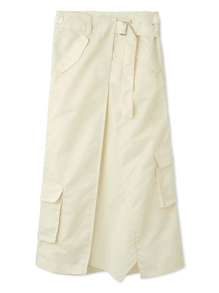 Emi Asymmetrical Wrap OWHT Women's Skirt, 13WFS245050,