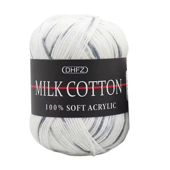 Gomitolo di Filato Multicolor 7,7 Iarde Filato in Fibra Acrilica Filato Colorato per Uso Artigianale per Lavorare a Maglia Uncinetto Maglioni Sciarpe Cappelli Bambole Artigianato Fai da Te