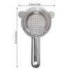 Cocktail Strainer Stainless Bar Ice Filter Professional Bartender Shaker Drinks Colander
