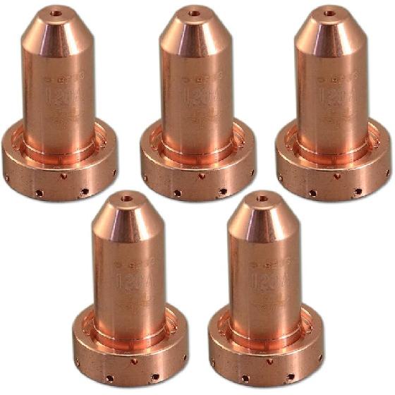 RIVERWELD Plasma Tips 9-8210 60A Cutting Fit Thermal Dynamics SL60 SL100 Plasma Cutter Torch Consumables Parts Pack of 5