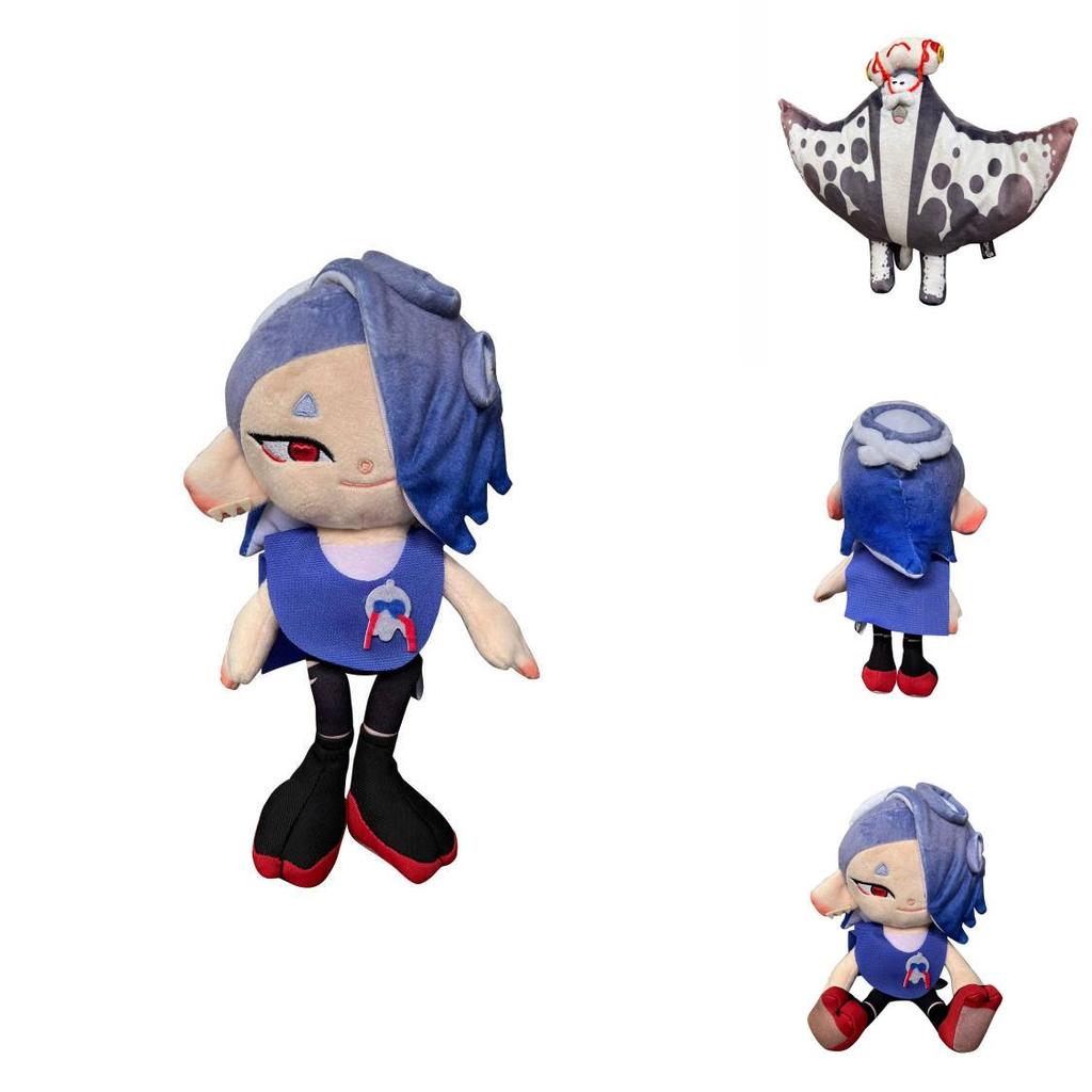 Plush Toy Splatoon 3 Inspired 23-28cm Super Soft Crystal Velvet Stuffed Doll