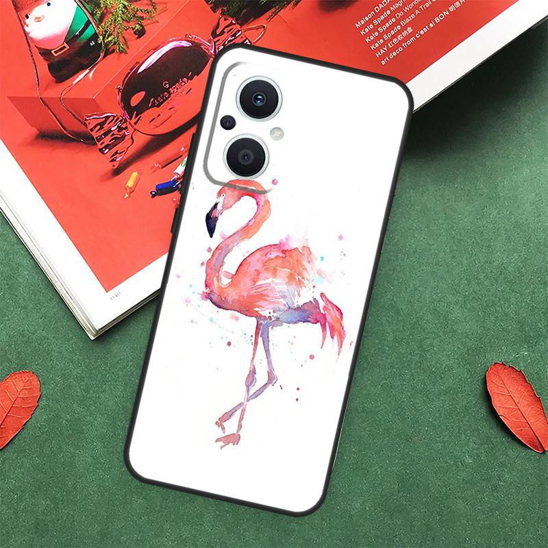 Flamingo Case For OPPO Reno 14 13 12 11 10 Pro 14F 13F 12F 11F 8 7 Lite OPPO Find X9 X8 X6 Pro Cover