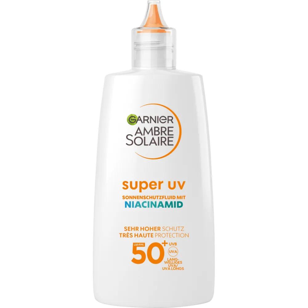 Garnier Ambre Solaire Sun Fluid Face Super UV LSF50+ 40ml