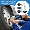 Hub Cleaning Tool Wheel Hub Resurfacing Kit Performance Tool Quick Remove Dust Oil Dirt Fits Power Drill Lug Studs Rotors Truck