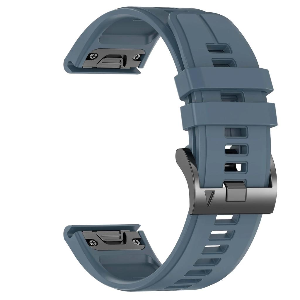 22 26MM Silikon Uhrenarmband für Garmin Fenix8 E Fenix 7 7X 6X 6 Pro 5 5X Epix Gen2 Enduro 3 970 Armband QuickFit Armband
