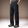 High-end American Stretch Outdoor Straight Pants Men's Spring New Retro Mountaineering Charging Loose Wide-leg Casual Pants