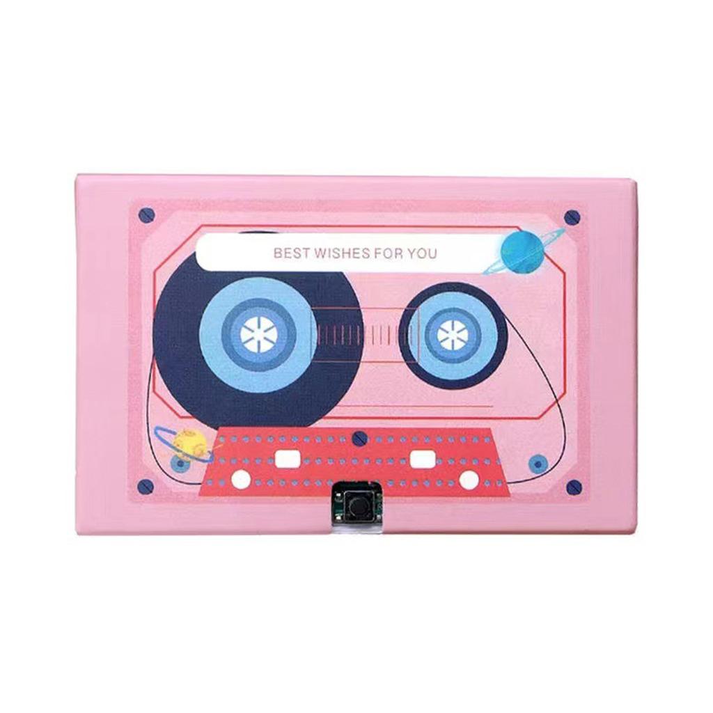 Message Recorder Cassette Recording Voice Tape Greeting Card Handmade Anniversary Gift Handmade Surprise for Birthdays