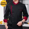 Long Sleeve Chef Uniform Western Style Kitchen Work Clothes Cooking Tops Chef Jacket  Food Service
