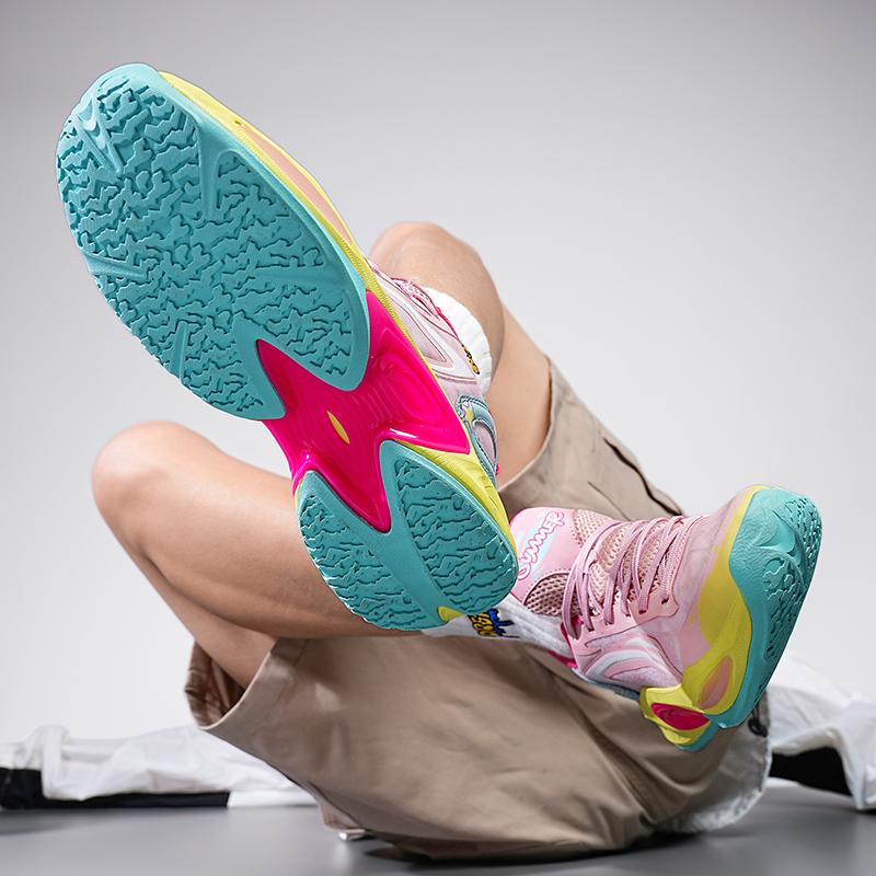 Rebound sports shoes students  new men's shoes actual combat basketball shoes training breathable low top running shoes