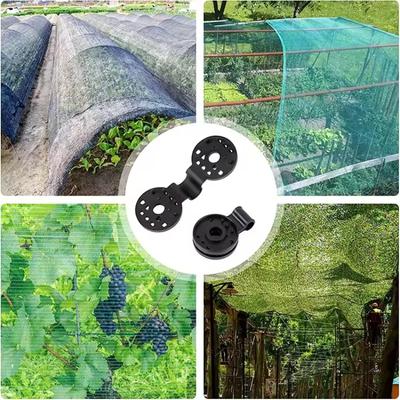 50-200 ks stínicí látky plastové klipy sluneční clona síť klipy skleníková látka upevňovací svorky příslušenství průchodka plot síťový háček