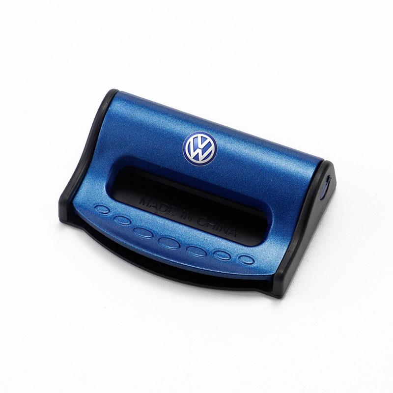 2026 Hot For Volkswagen VW 2Pcs Car Seat Belt Stopper Adjustable Clip Accessories For VW GTI Polo Golf 7 Passat CC Tiguan Atlas
