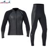 2MM Diving Suit Split Top Pants Thickened Anti-thermal Snorkeling Surfing Swimsuit