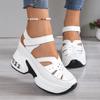 Women's Sandals 2025 New Wedge Platform Sandals Summer Hollow Out Sandals Fashion Outdoor Casual Sport Sandal Sandalias De Mujer