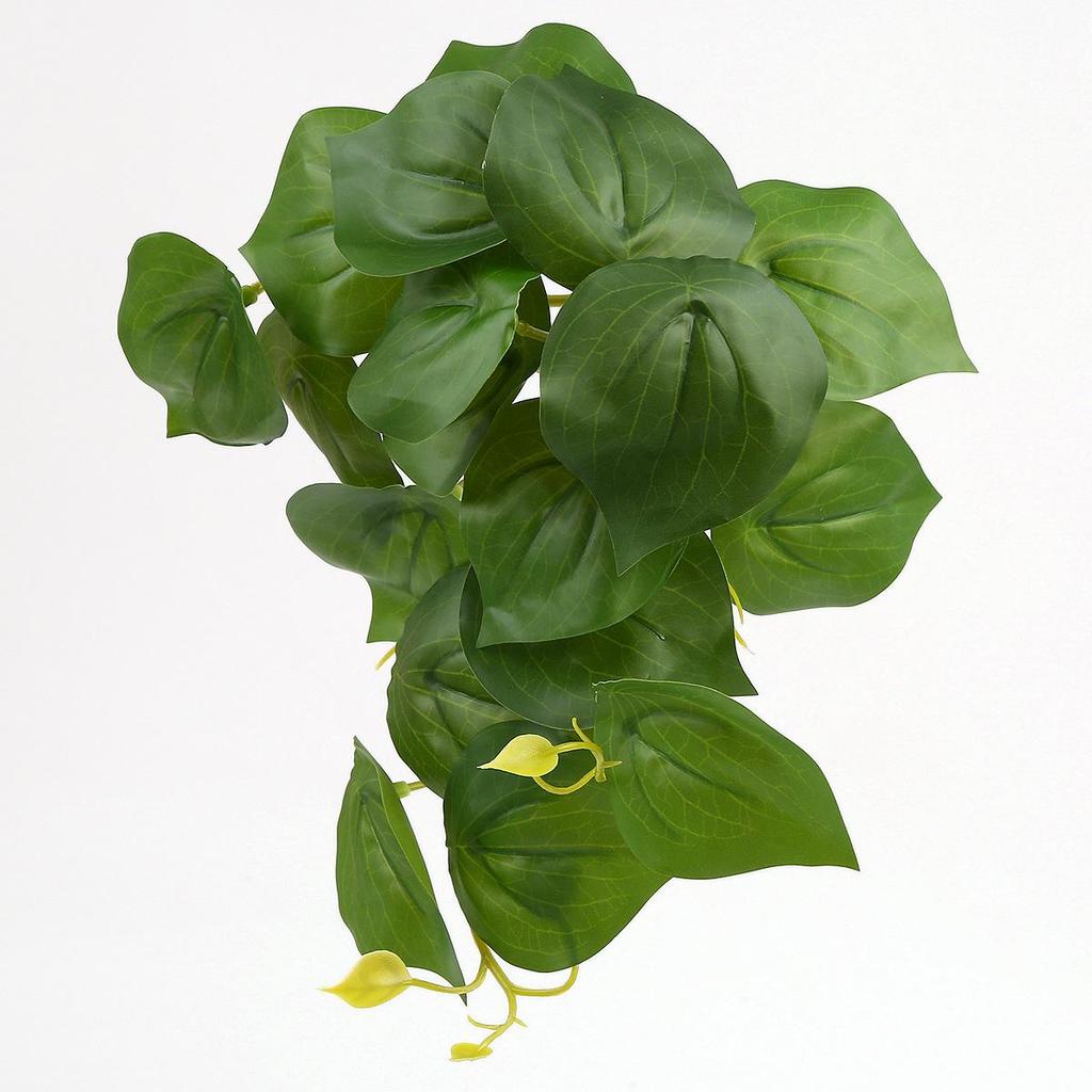 Mini Green Leaves Wall Hanging: Potted Pothos Monstera Planter for Decorative Flower Arrangements and Landscaping