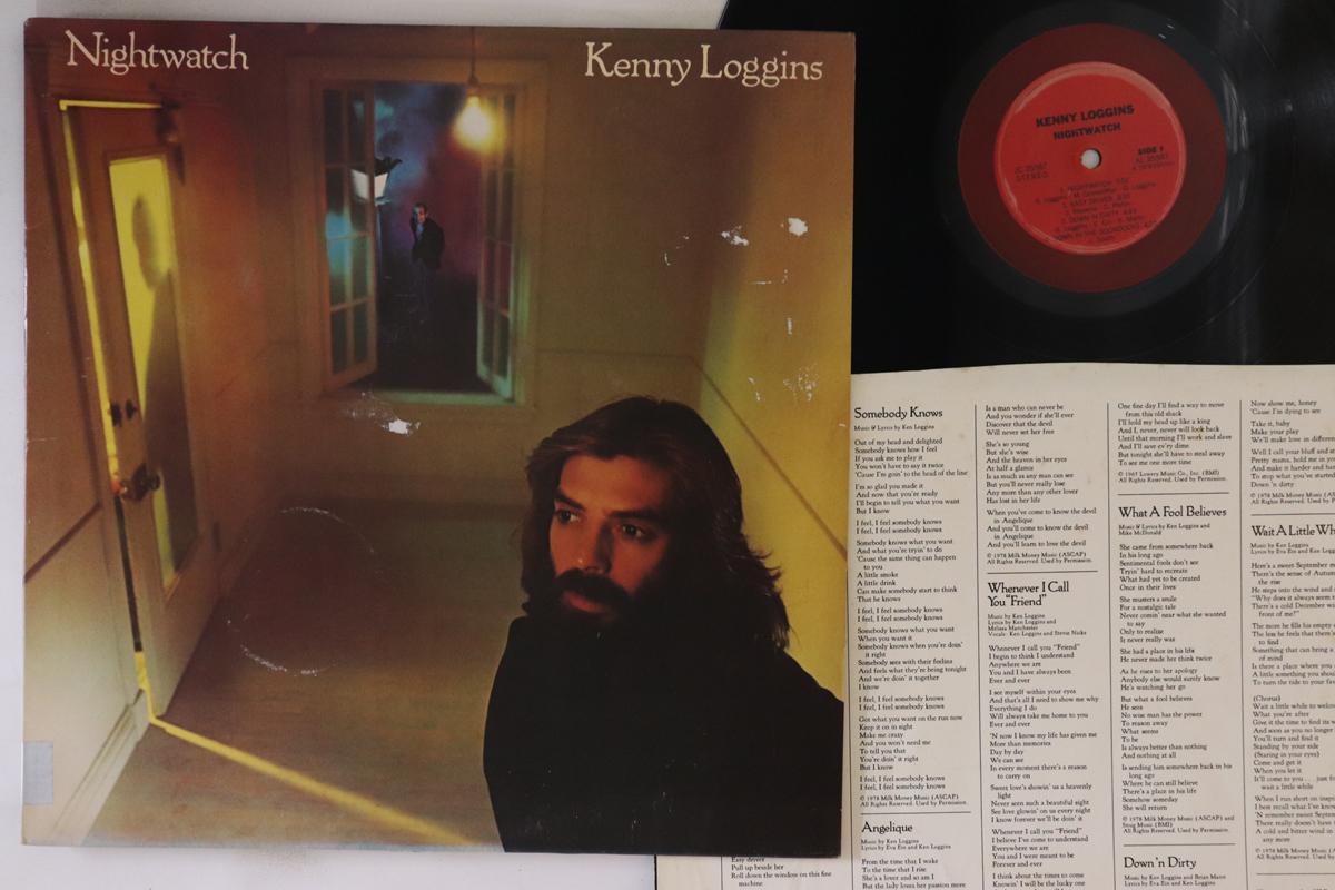 

LP Record KENNY LOGGINS - Nightwatch JC35387 COLUMBIA 1978 US Rock Used