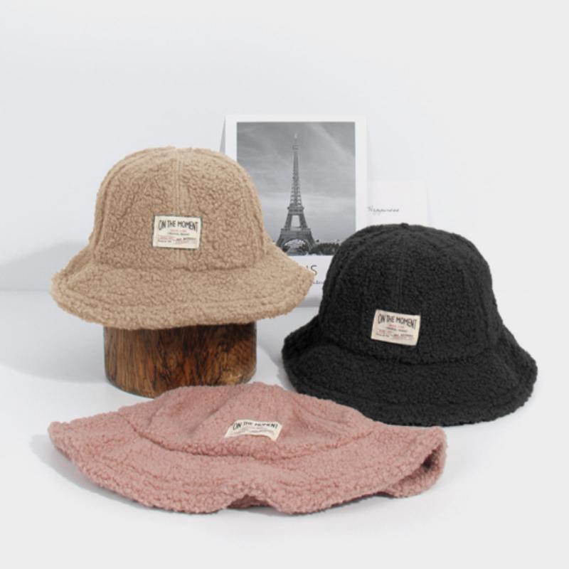 LOOKING4U On the Moment Fleece Bucket Hat C1 Beige