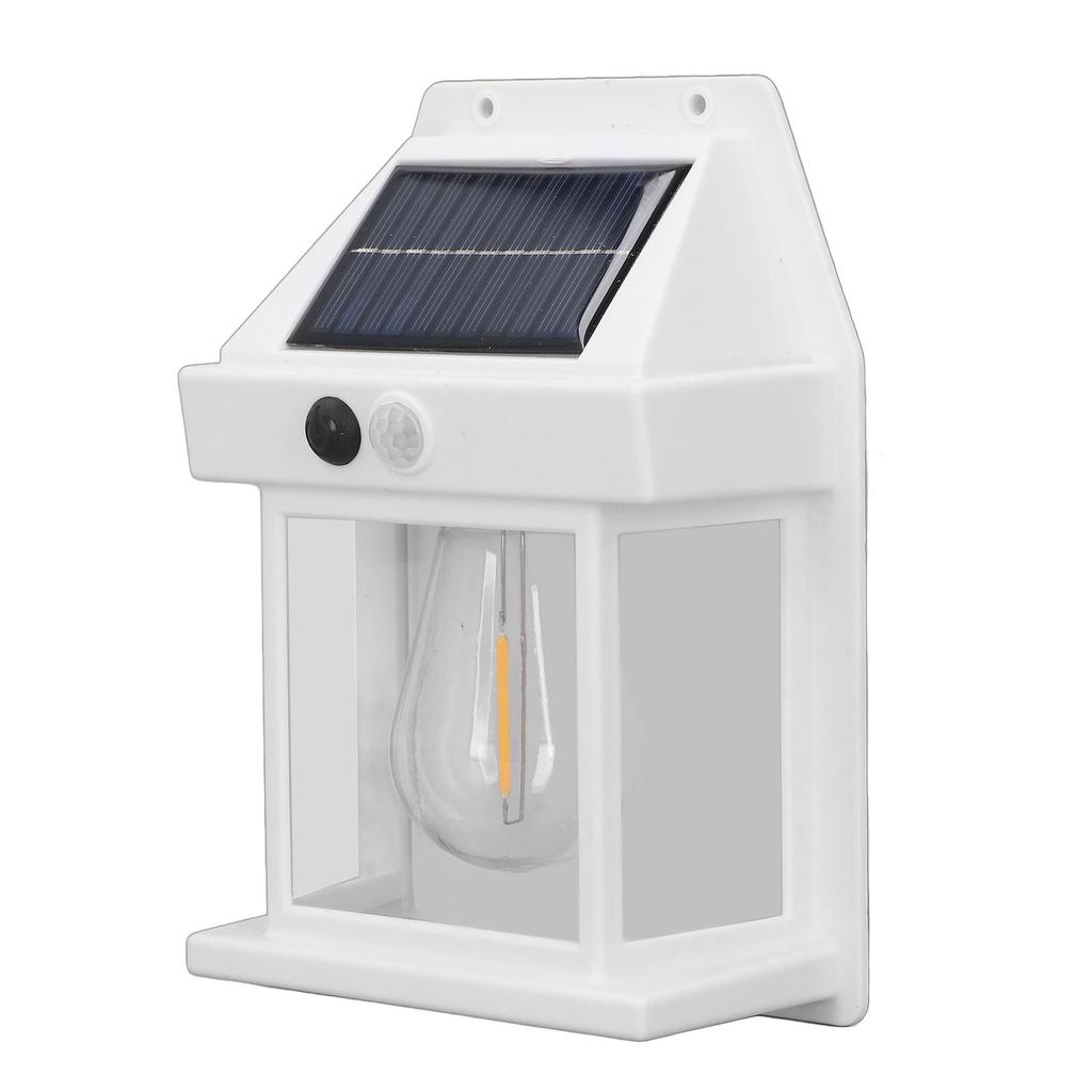 Solar Tungsten Wall Light Outdoor Sensor Interaction Lamp Exterior Lighting Fixtures Wall Mount IP65 Waterproof