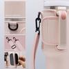 Water Bottle Carrier Bag Compatible With 40Oz Tumbler With Handle, Water Bottle Holder With Adjustable Shoulder Strap
