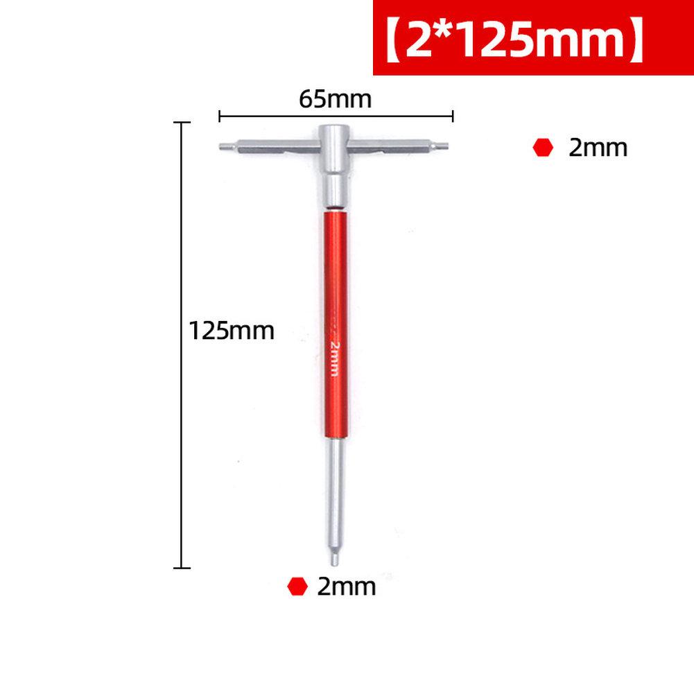 Extended T-Socket Wrench Screwdriver T Type Hex Spanner 2-10mm Chromium Vanadium Steel For Mechanical Repair Hand Tool