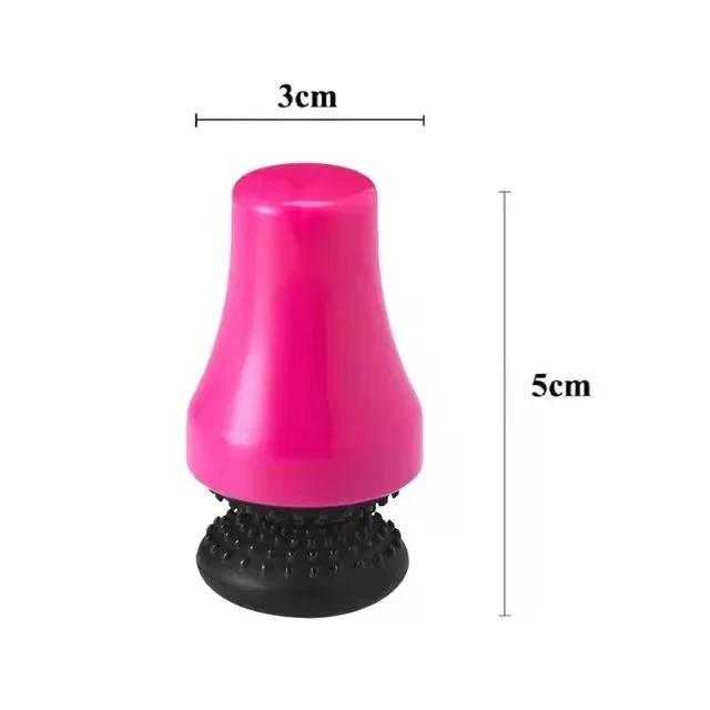 Silikonový magnetický čisticí kartáč Čistič Skvrny na skle Láhev Guma Dlouhý drhák Roh pro Shisha Vodní dýmku Narguile Příslušenství
