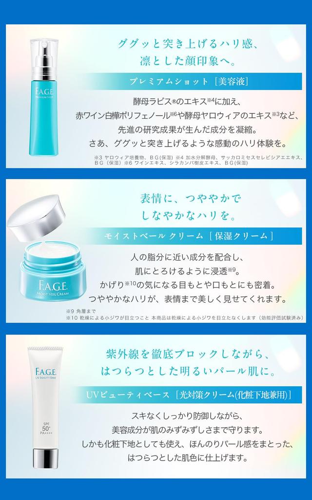 Suntory Effage Moist Charge Lotion Trial (120ml + Set)